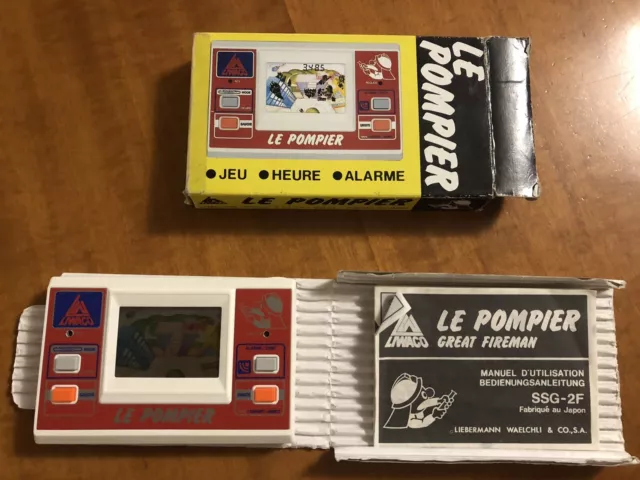 Liwaco Electronic LCD Game - Great Fireman - Le Pompier