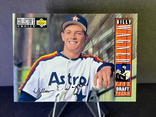 1994 Upper Deck Billy Wagner Rc #29 Rare Silver Signature Astros *Gem Mt Cards*
