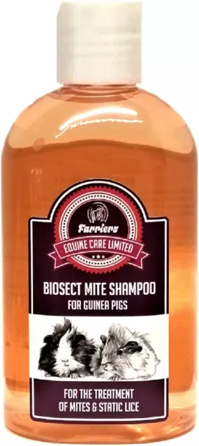 Farriers Equine Care Lice & Mite Shampoo for Guinea Pigs & Small Mammals