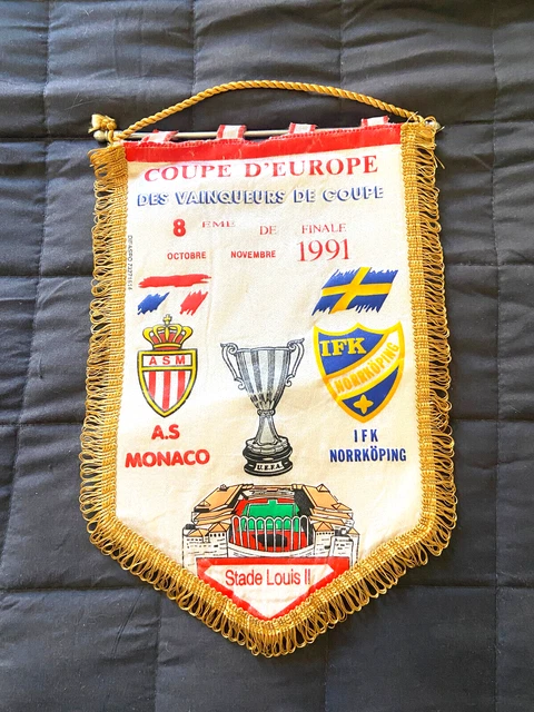 Fanion Vintage AS Monaco (avant 2000) – Wimpel Football Club Français