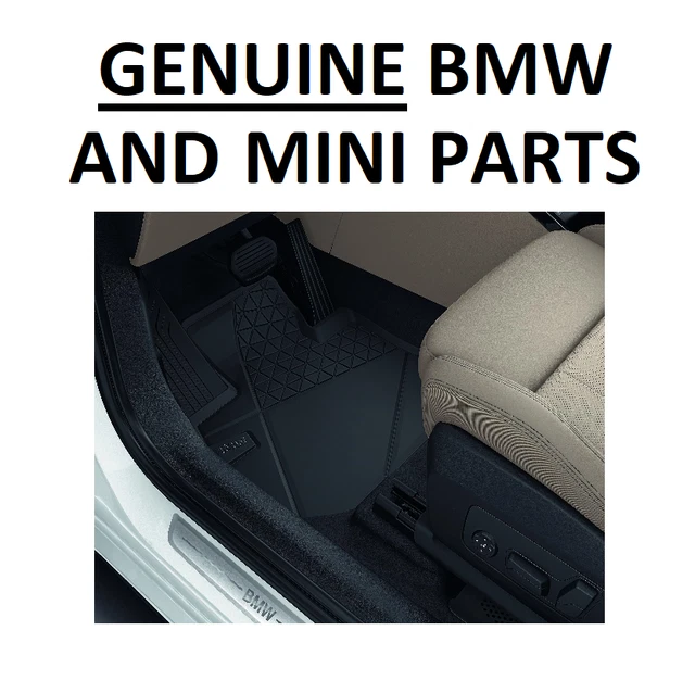 GENUINE BMW X1 (U11) All Weather Front Floor Mats 51475A2DA76. PAIR