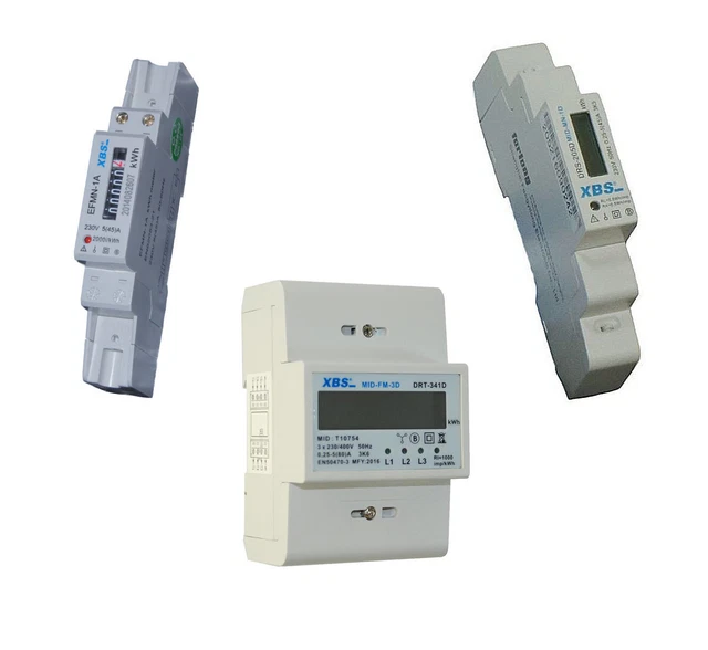 Misuratore Energia 3 Fasi 4 Fili | Bidirezionale | Per Guida DIN | Display LCD | Per Impianti Solari - Foto 3