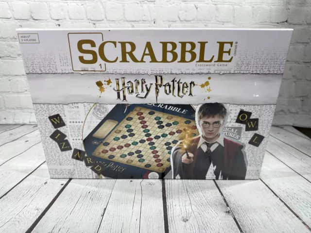 Harry Potter Scrabble Crossword Game The Board Game 2019 BRAND NEW SEALED!