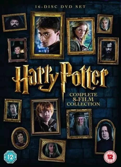 Harry Potter - Complete Collection (12) 16 Discs DVD Movie Film