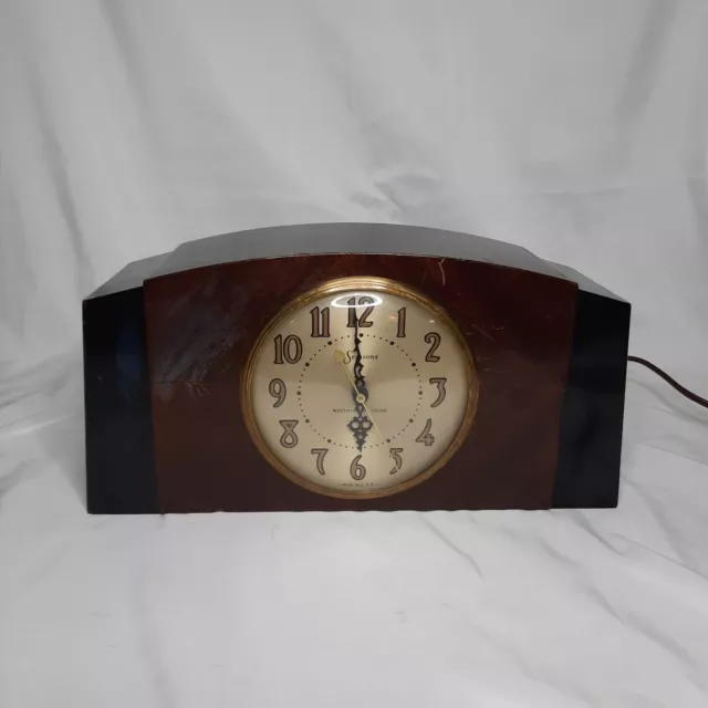 Sessions Westminster Chime Clock Model 2C TESTED WORKS