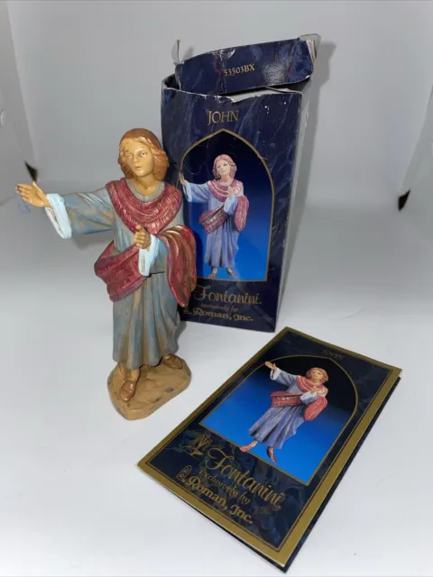 Fontanini #53505 Heirloom Nativity 5” Figure John The Apostle Roman, Inc