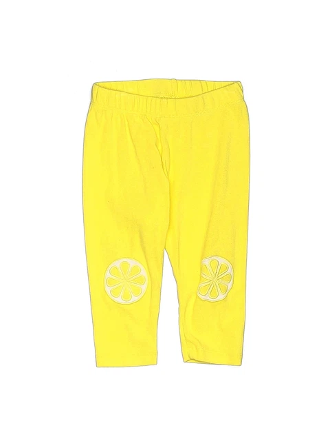 Gymboree Girls Yellow Leggings 3T