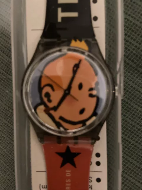 Tintin Swatch originalverpackt Tim und Struppi