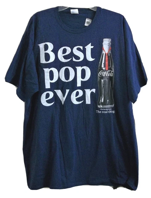 Coca-Cola Brand Best POP Ever T-Shirt Adult 3XL XXX-Large Size Coke New