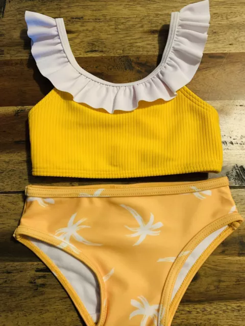 BNWT Baby Girls Swimsuit Cozzie Swimmers Size: 0 Two Piece FREE Post