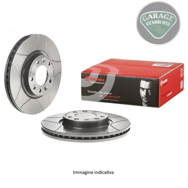 Dischi Freno Posteriori Brembo - Set Di 2, Ø 259 Mm Con Verniciatura UV, Per MINI Cooper F55/F57