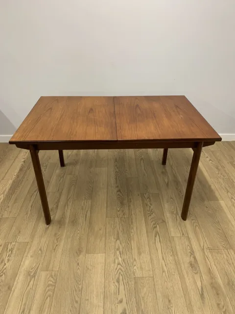 White And Newton mid Century Teak Extending Dining Table