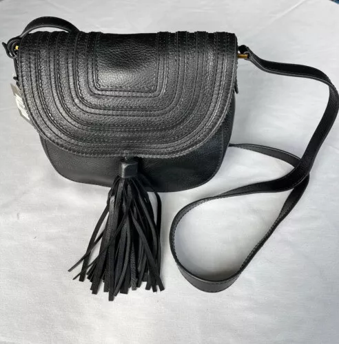 Fossil emi sales tassel saddle bag