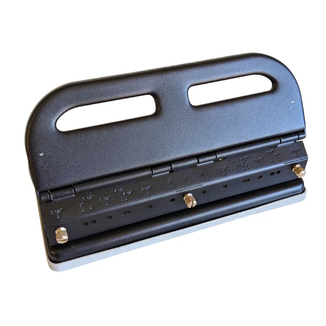 ACCO 250 Swingline Heavy Duty Adjustable  3-hole Desktop Paper Hole Punch