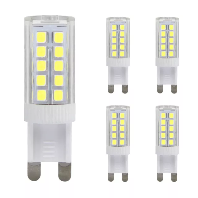 G9 LED 5W = 40W Light Bulb COOL WHITE Replacement For G9 Halogen Capsule Bulbs