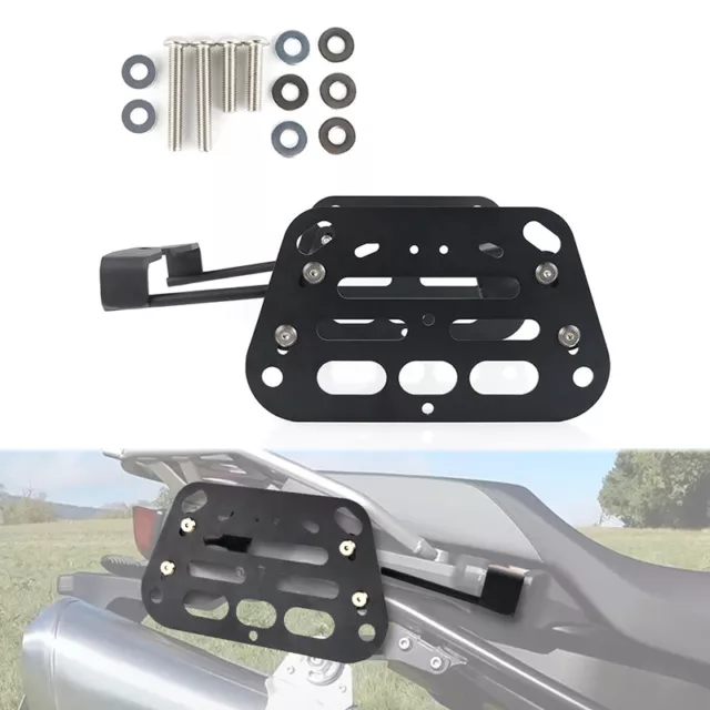 Fit For BMW F 750 GS 2018-2023 Pannier Saddlebag Support Carrier Racks Black