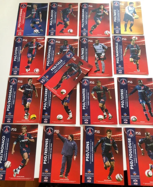 Programme De Match SM Caen Vs PSG - Saison 2004/2005 - édition Originale