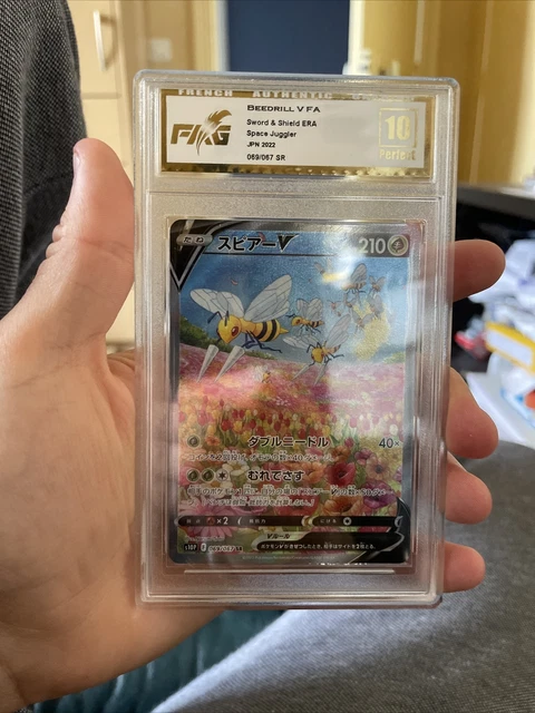 Carte Pokémon Beedrill V FA JAP 069/067 Grade 10 2