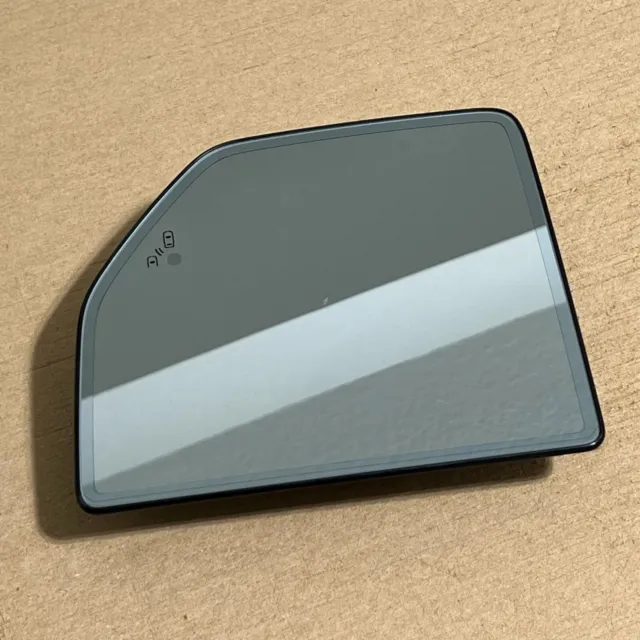 15-20 Ford F150 LEFT Trailer Tow Mirror Auto Dim Mirror Glass Blind Spot Alert