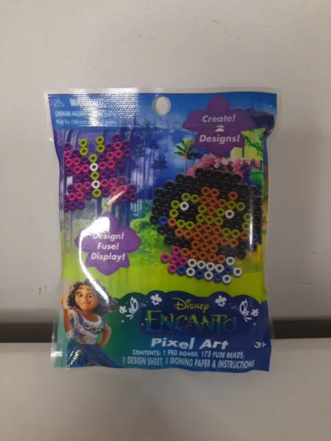 Disney 100 Mickey and Stitch Pixel Art Kit Fused Bead Kit New Sealed – I  Love Characters