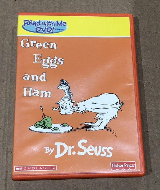 GREEN EGGS AND Ham Read With Me DVD Dr. Seuss, Scholastic/Fisher Price