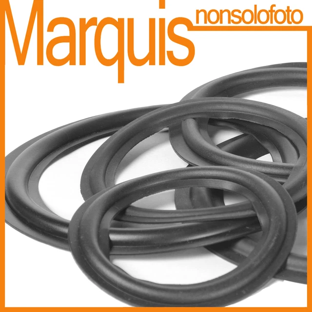 5 Pcs Bordo Di Gomma Altoparlante Accessori Per Riparazione