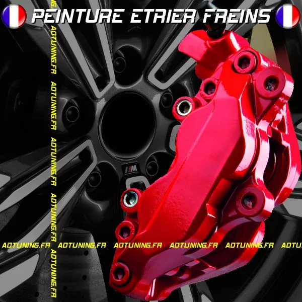 Kit Tuning Peinture Etrier Frein Rouge Foliatec Renault Latitude Lutecia Master