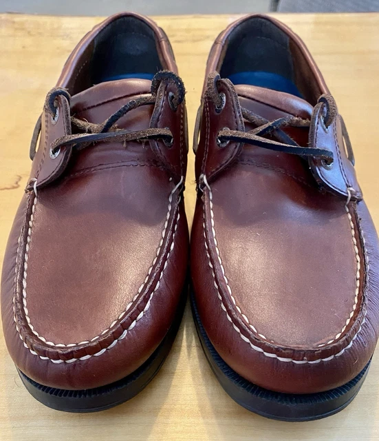 Boat Shoes Dockers Castaway 2-eye Leather Size Pleated Pants Men