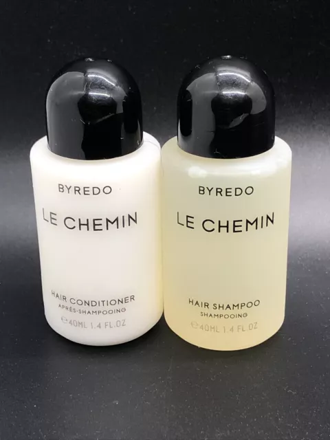 Byredo Le Chemin Shampoo & Conditioner Travel Size 1.4 Oz Each