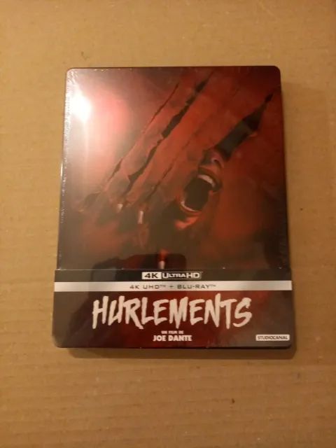 Hurlements - Steelbook blu-ray 4K Brand New Neuf Sous Blister the howling