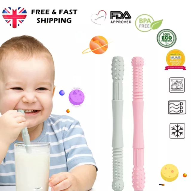 Baby Teething Tube Toys Baby Molar Stick Baby Teething Toys for ToddleCO