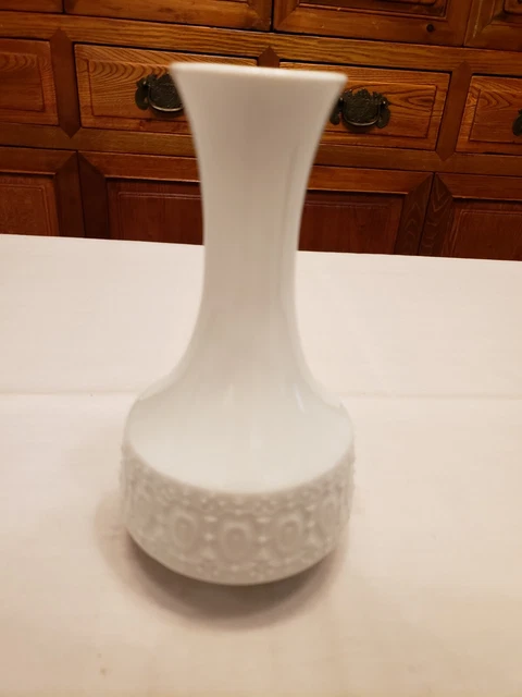 Vintage White ROYAL PORZELLAN BAVARIA KPM W. GERMANY  Bud Vase