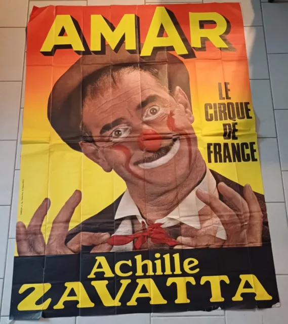 Cirque Amar Affiche Murale