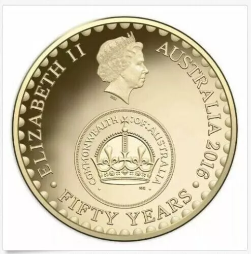 UNC 2016 $2 Changeover 50th Australian two dollar Coin Queens head ex bag / roll