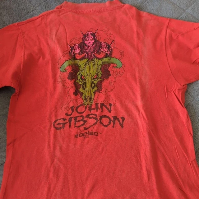 80s Zorlac John Gibson Tシャツ Pushead Zorlac skateboards t - Gem