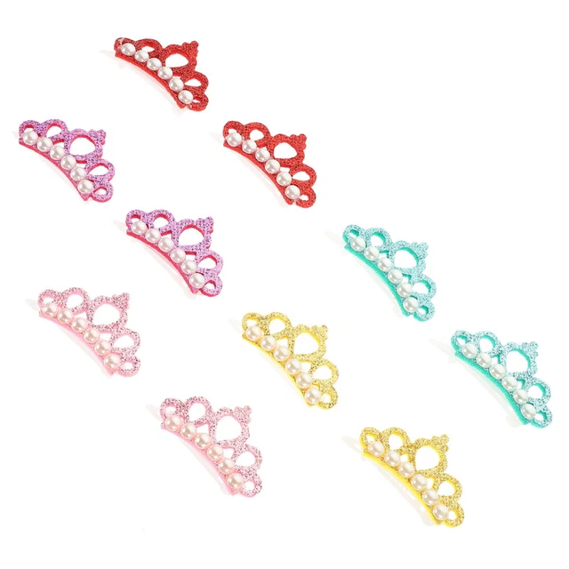 10 un. horquillas para mascotas perros clips para el pelo mascotas perros clips para el pelo