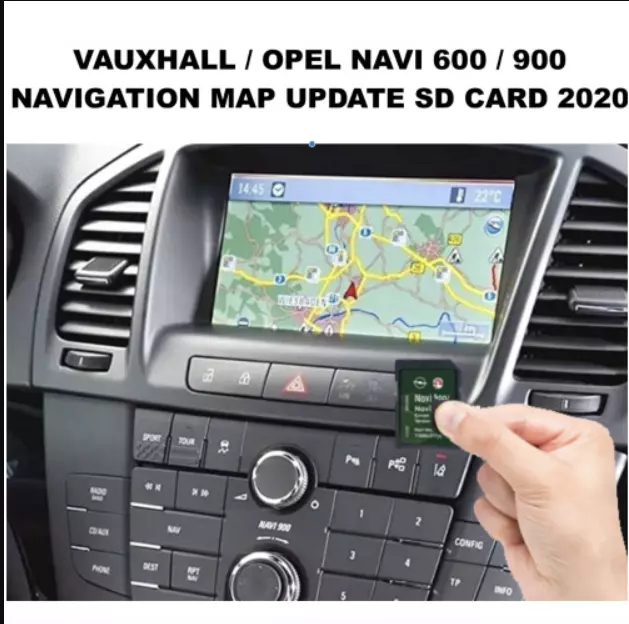 Vauxhall Astra, Abzeichen, Zafira, Mokka Karte NAVI 600/900 Navigationskarte UPDATE