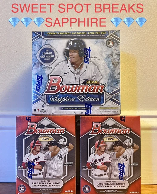 CHICAGO CUBS 2025 Bowman Baseball Sapphire Hobby 3 Box Break 2 0.99