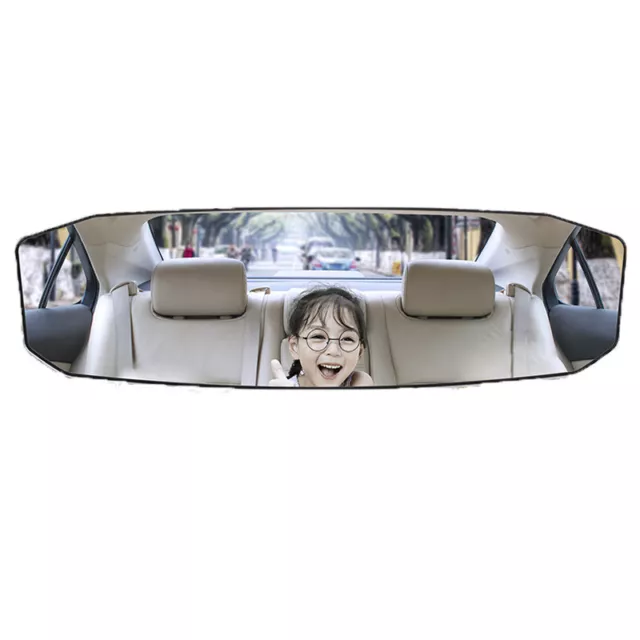 Car Mirror Interior Rear View Rearview Mirror Large Vision Auxiliary Mirror_wf