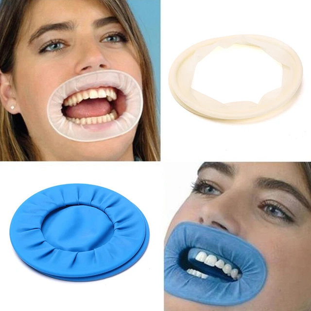 1PC Dental Disposable Rubber Mouth Opener Oral Cheek Expanders For Oral Hyg.Q1