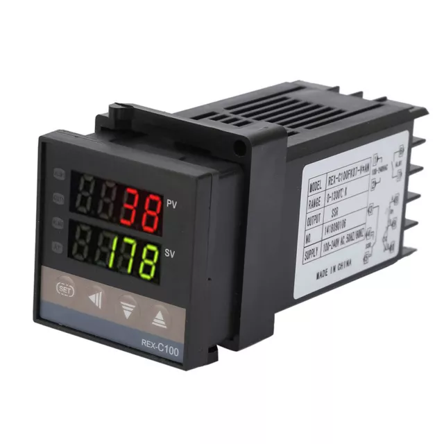 0℃~1300℃ Alarm REX C100 Digital LED PID Temperature Controller Thermostat Kit