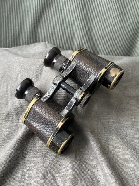 WW1 German Binoculars Carl Zeiss D.F. 6x Fernglas Dienstglas WW1 German Binoculars Carl Zeiss D.F. 6x Fernglas Dienstglas