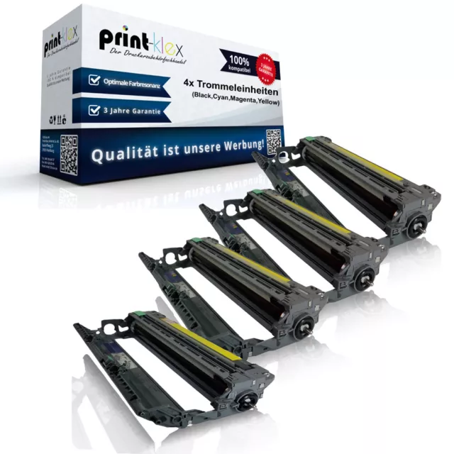 4x Kompatible Trommeleinheiten für Brother DR 230 Color Set -Drucker Pro Serie