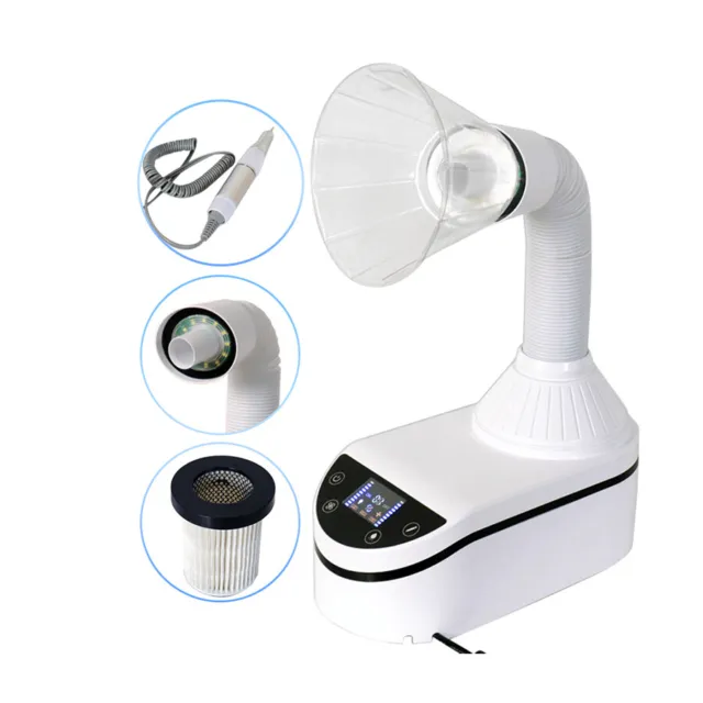 Dental 230W Dust Vacuum Cleaner Machine Dust Collector with LED Grinding Handle