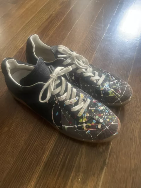 maison margiela  paint splatter size 42