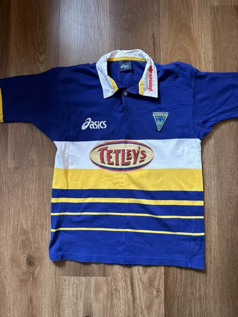 Warrington Wolves vintage 2001 Rugby league Shirt Large