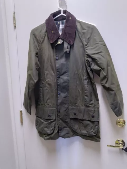 barbour waxed jacket womens