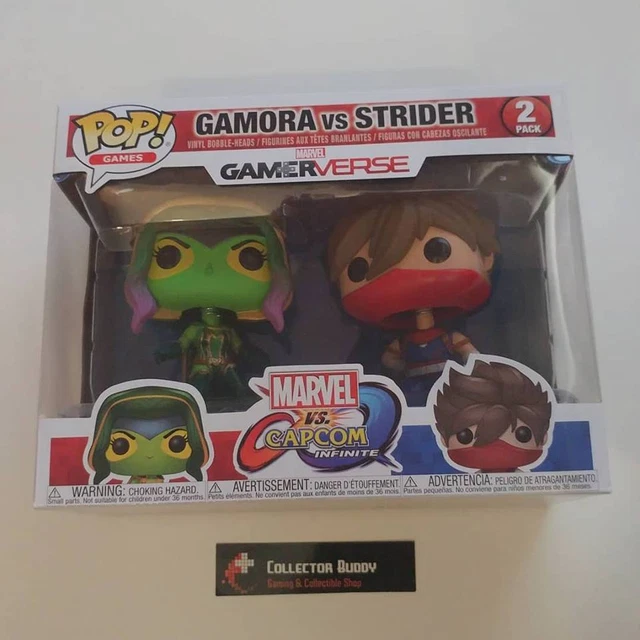 Funko 22776 Games - Pop Vinyl Figure 2 Pack Gamora Vs StriderFunko 22776 Pop Vinyl 2-pack Capcom Marvel Gamora VS Strider...Funko Pop! Vinyl