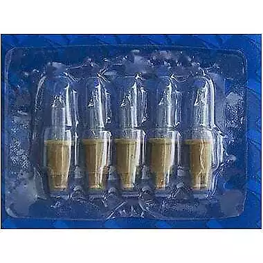 14V 0.94W Premier RLN1409G Pack of 5 Replacement Light Bulbs Push in Base Chr...