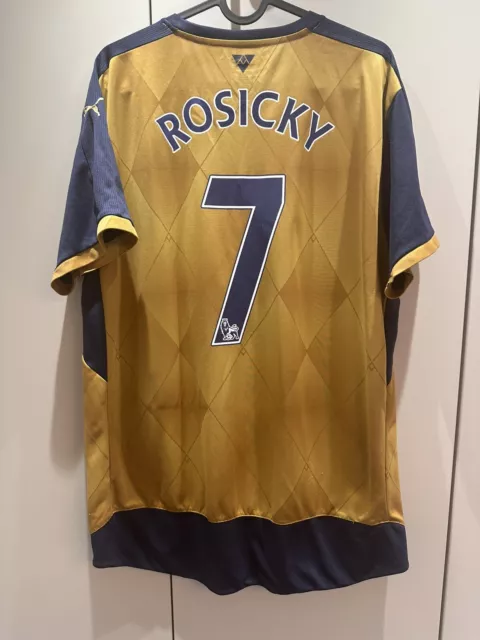 ORIGINAL AUTHENTIC Arsenal 2015/2016 Away Football Shirt